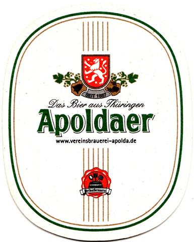 apolda ap-th apoldaer oval 2 logos 1-5a (230-das bier aus-u rotes logo)